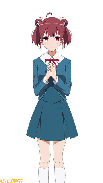 冰堂美智留(cv:矢作纱友里:和伦也同日同医院出生的表姐(妹.