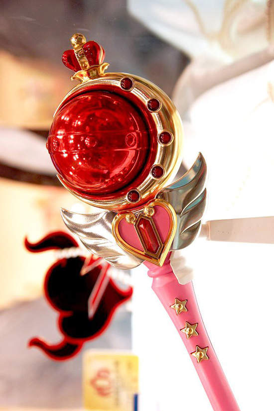 美少女战士新月权杖实物模型一览