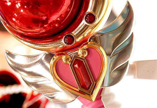 美少女战士新月权杖实物模型一览