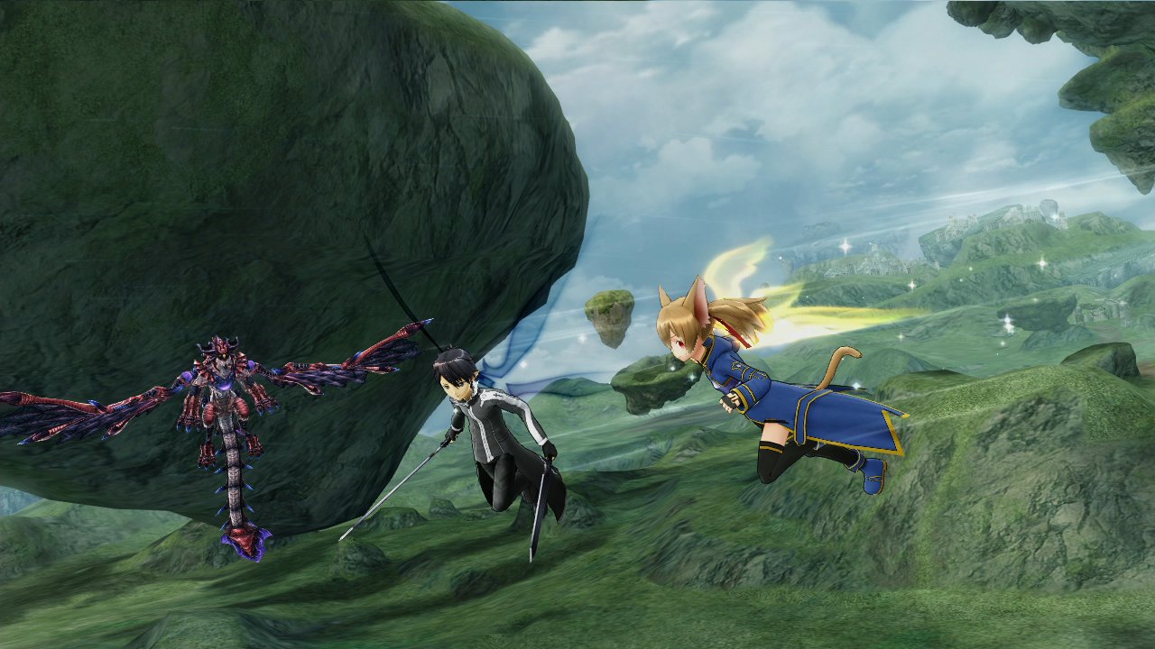 psv刀剑神域失落之歌大量画面与情报曝光