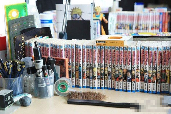 岸本齐史公开个人漫画工作室超有亲切感