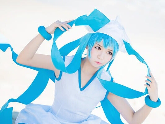 清纯乌贼娘软妹cos作品