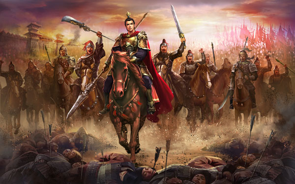 诸葛孔明手摇鹅毛扇指挥千军万马,《全民攻城》作为广州千骐(丫丫玩