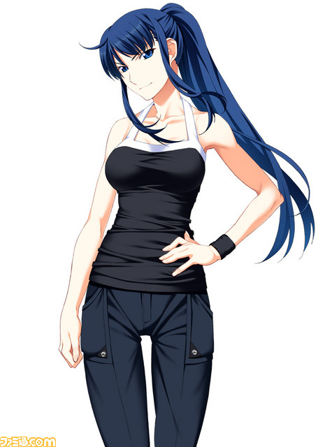 日下部麻子(cv:瑞泽溪)因为其服装总被认为是女仆的少女.