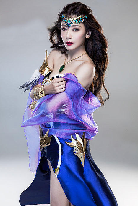 40岁的贾静雯竟然也接游戏代言