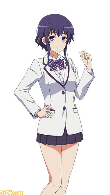 冰堂美智留(cv:矢作纱友里):和伦也同日同医院出生的表姐(妹).