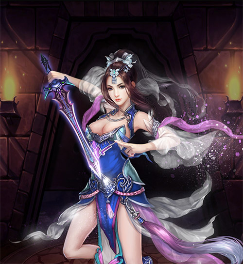 决战沙城 《屠龙令》角色原画曝光_国内_手机游戏新闻