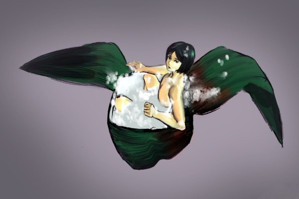 太鲜嫩好想咬一口二次元美少女化粽子图赏