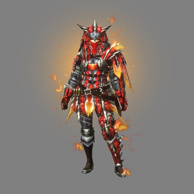 枪手类型剑士类型打倒豪火龙后可以获得以下防具装备:豪火龙,栖息于"